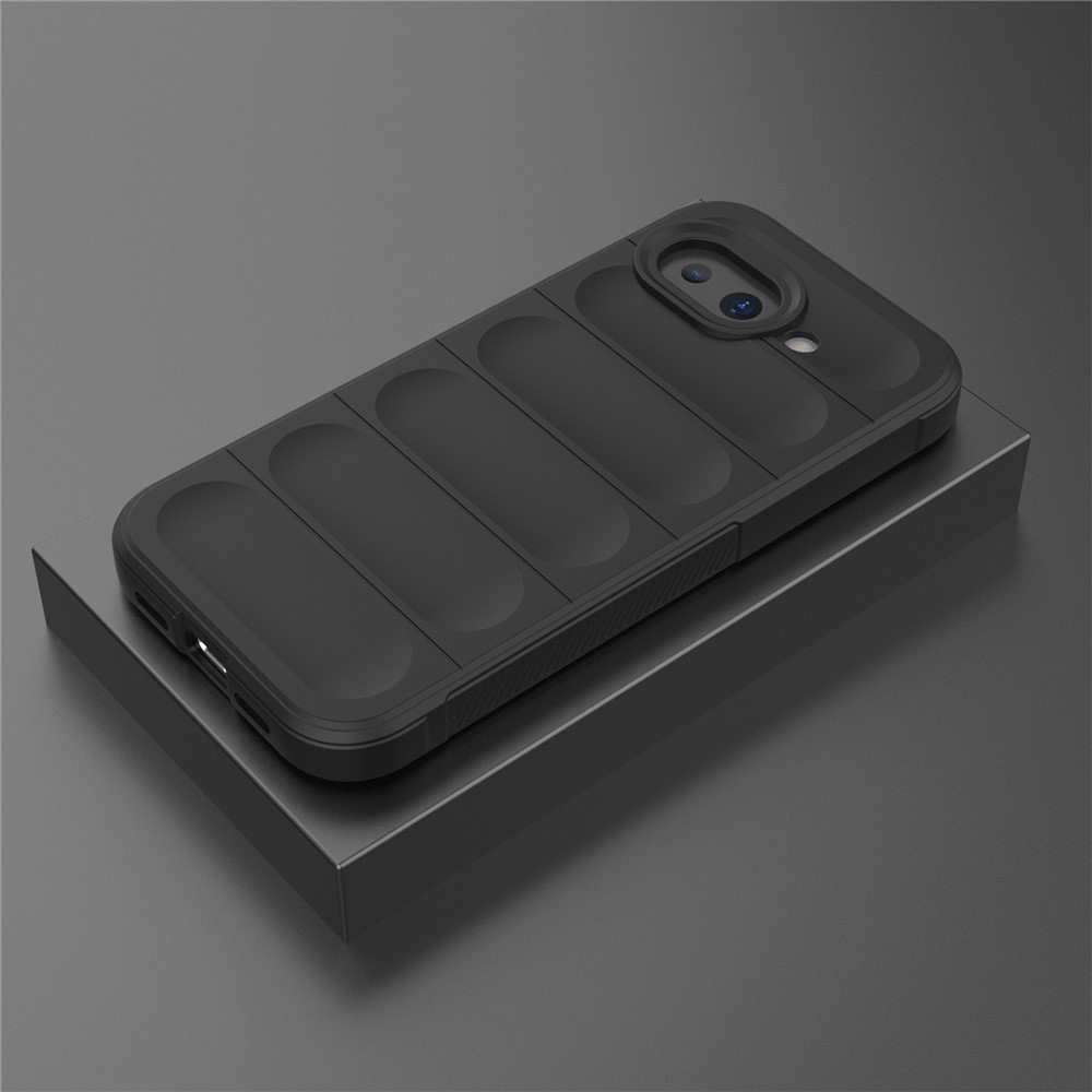 Rugg odolný gélový obal na Google Pixel 10a - čierny