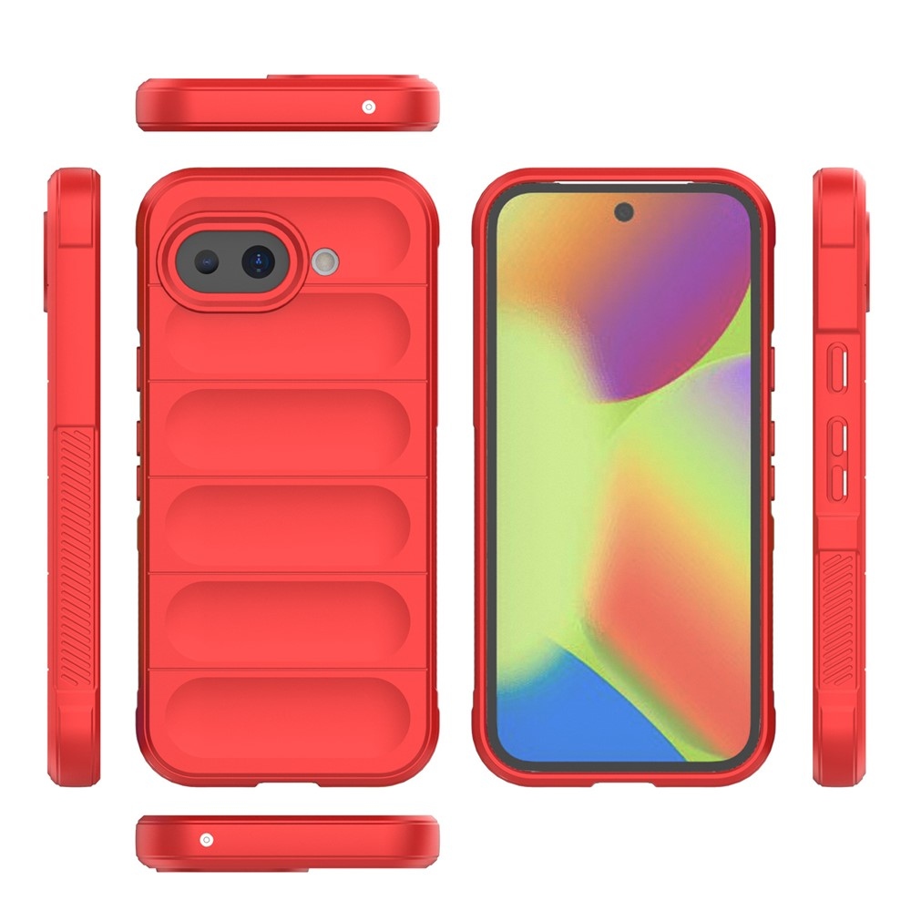 Rugg odolný gélový obal na Google Pixel 10a - červený