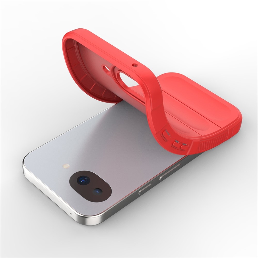 Rugg odolný gélový obal na Google Pixel 10a - červený