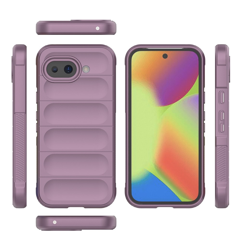 Rugg odolný gélový obal na Google Pixel 10a - svetlofialový