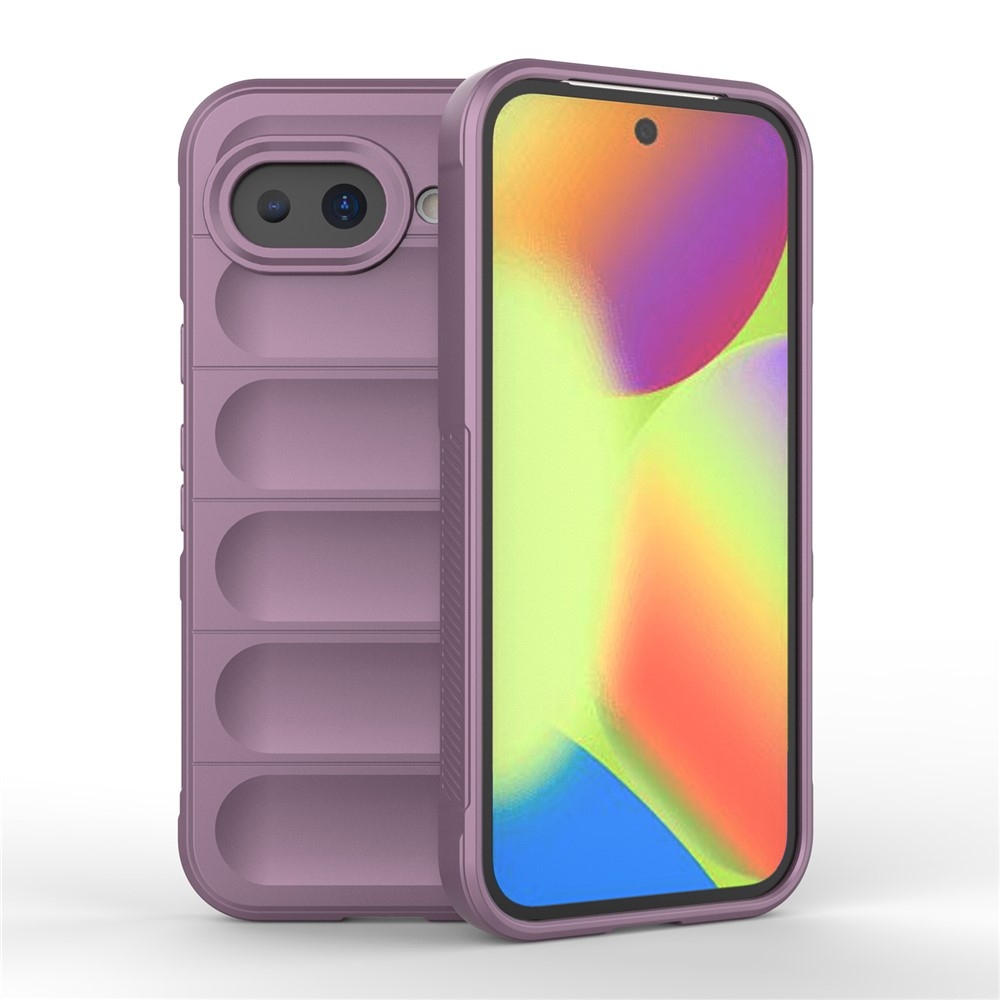 Rugg odolný gélový obal na Google Pixel 10a - svetlofialový