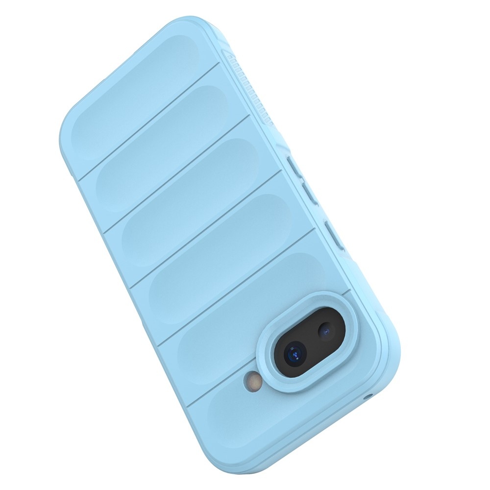 Rugg odolný gélový obal na Google Pixel 10a - svetlomodrý