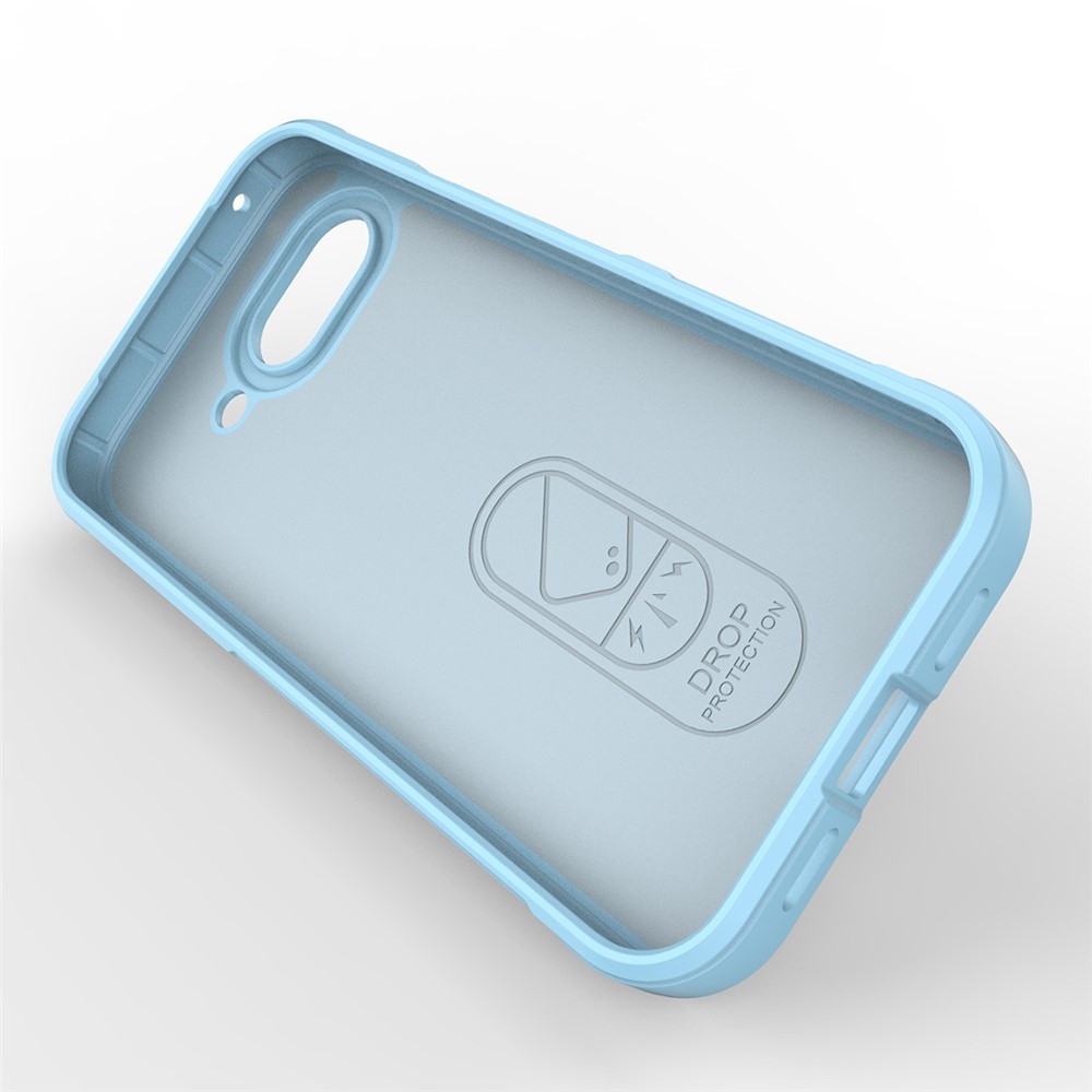 Rugg odolný gélový obal na Google Pixel 10a - svetlomodrý