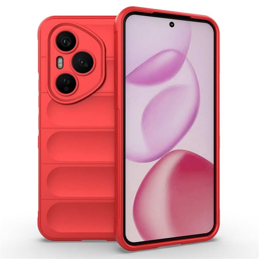 Rugg odolný gélový obal na Honor 400 Pro - červený