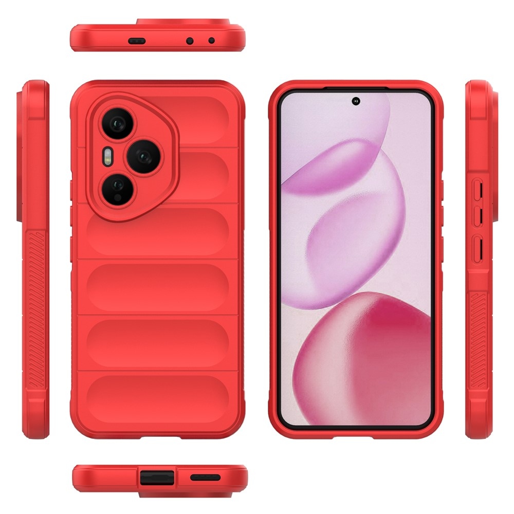 Rugg odolný gélový obal na Honor 400 Pro - červený