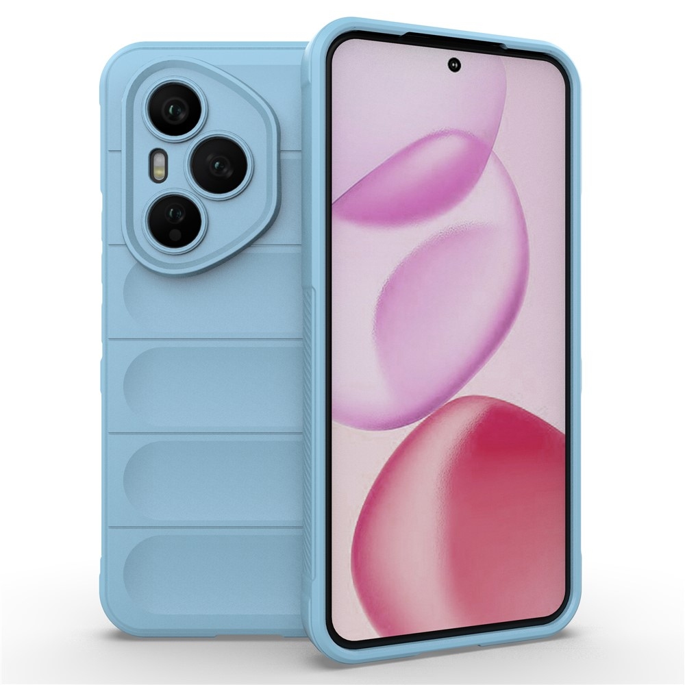 Rugg odolný gélový obal na Honor 400 Pro - svetlomodrý