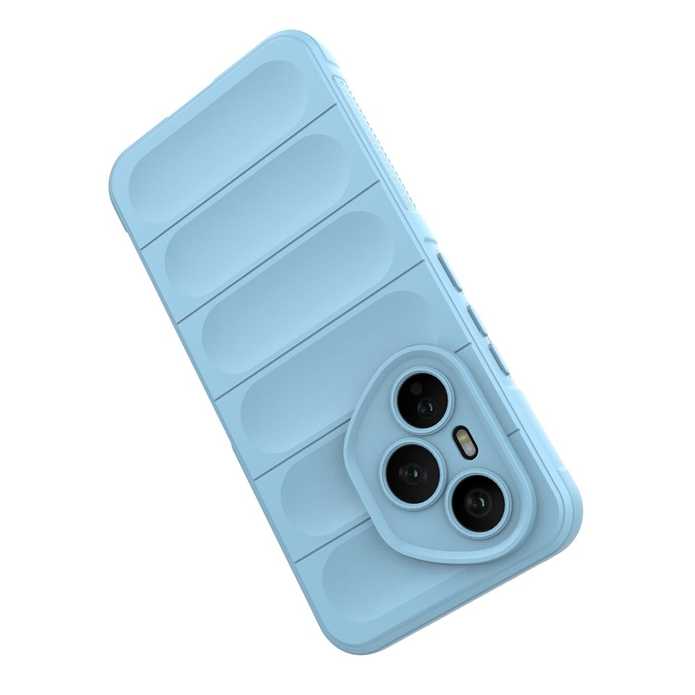 Rugg odolný gélový obal na Honor 400 Pro - svetlomodrý