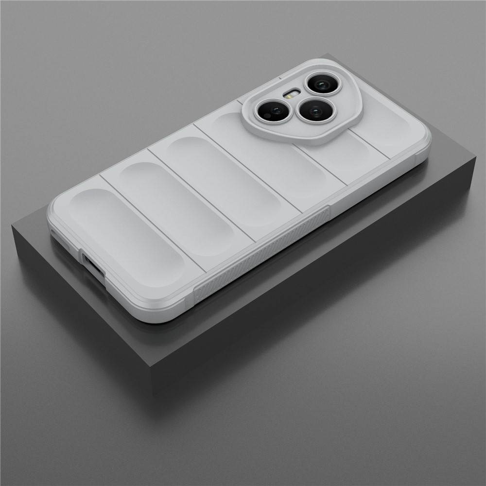 Rugg odolný gélový obal na Honor 400 Pro - svetlosivý