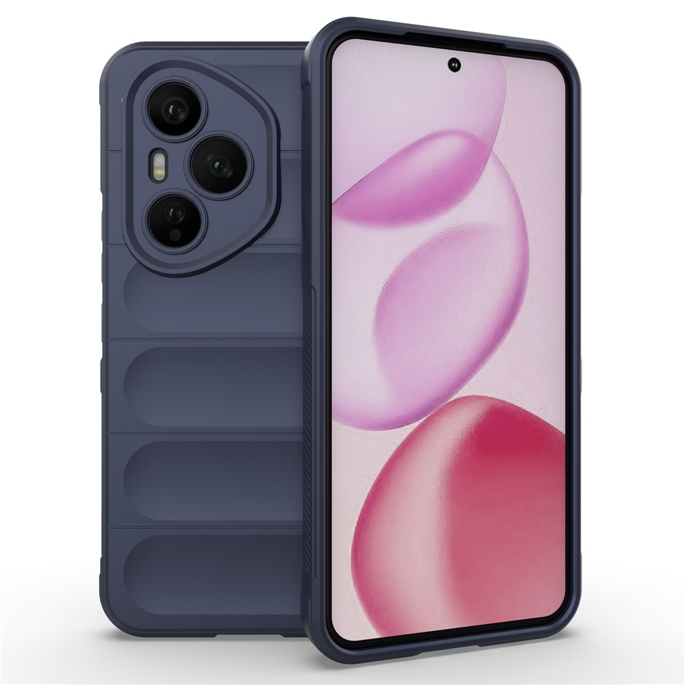 Rugg odolný gélový obal na Honor 400 Pro - tmavomodrý