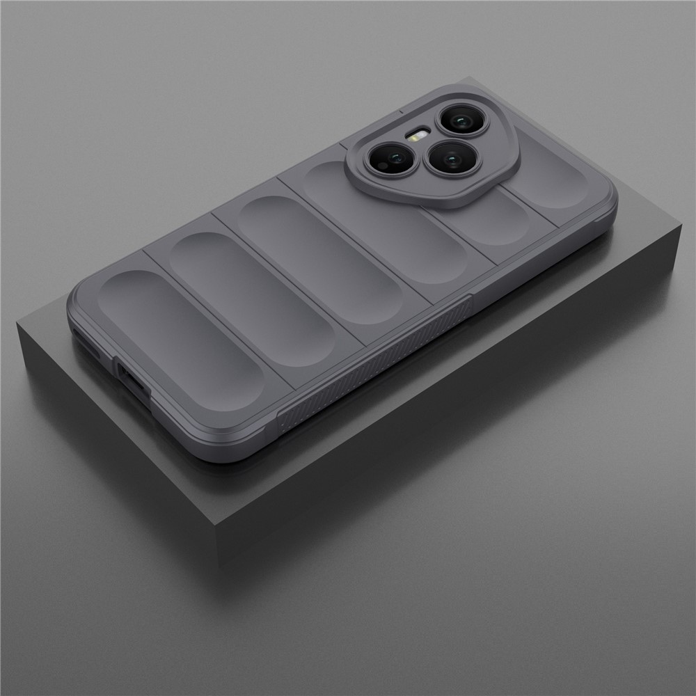 Rugg odolný gélový obal na Honor 400 Pro - tmavosivý