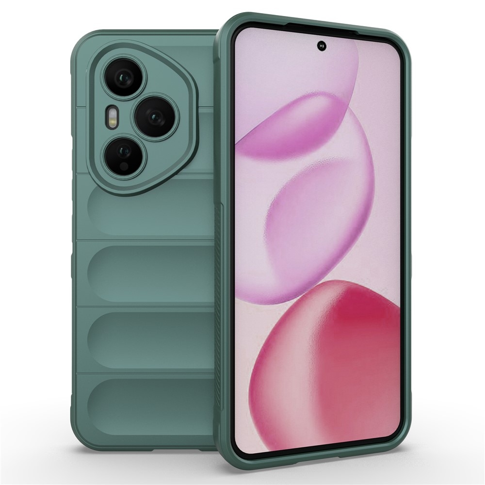 Rugg odolný gélový obal na Honor 400 Pro - zelený