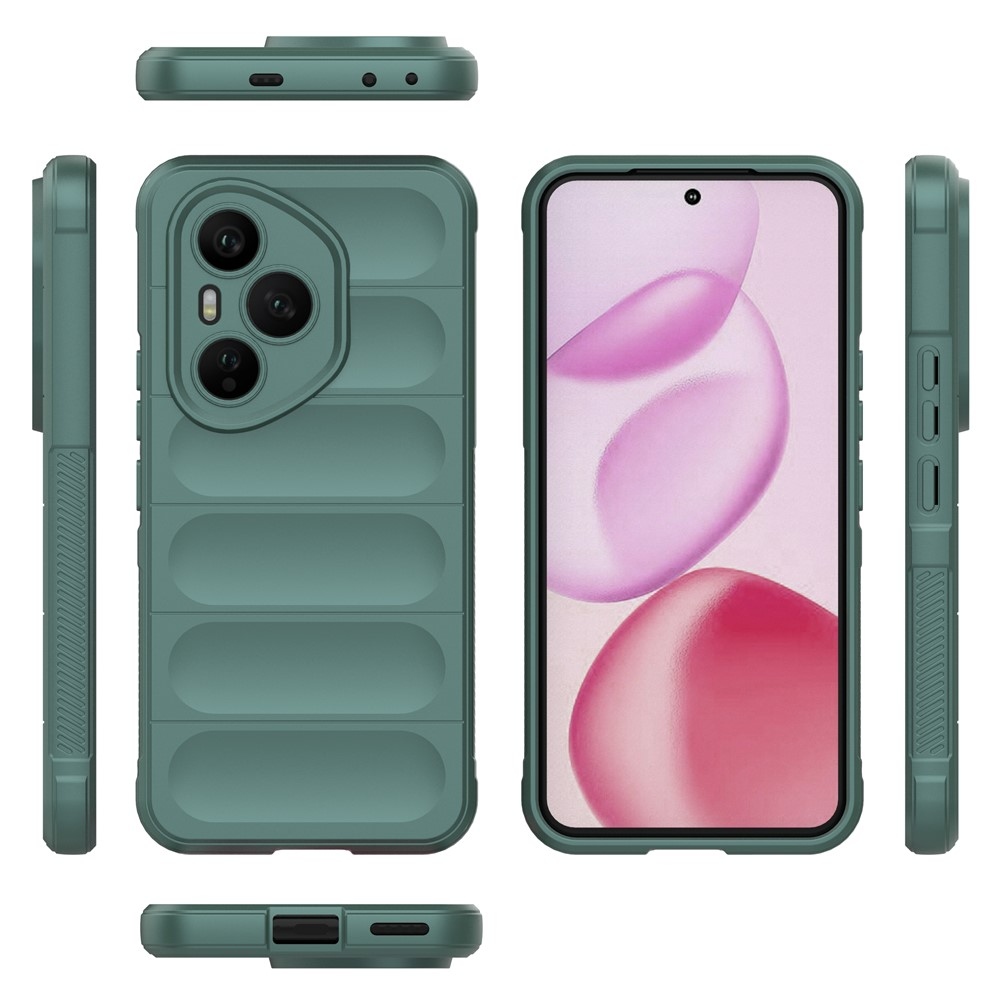 Rugg odolný gélový obal na Honor 400 Pro - zelený