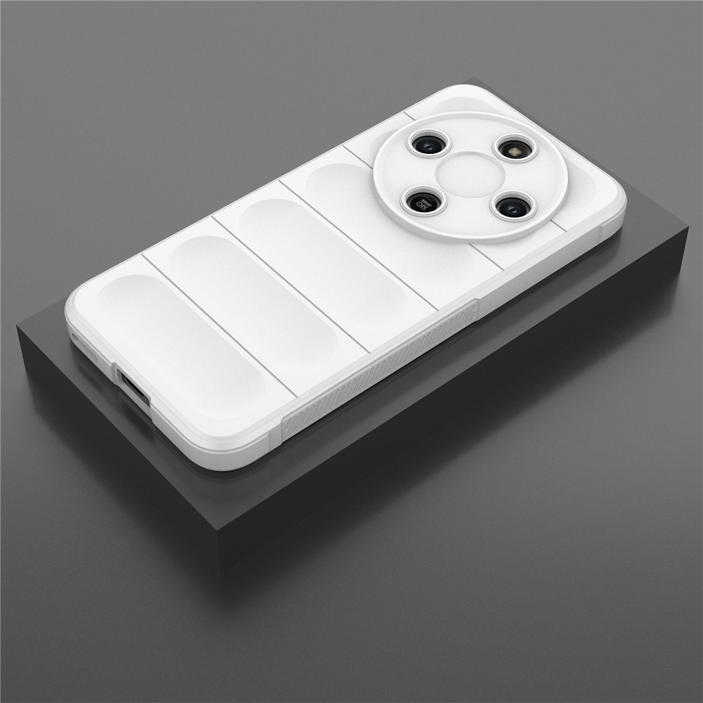 Rugg odolný gélový obal na Honor Magic 8 Lite 5G - biely