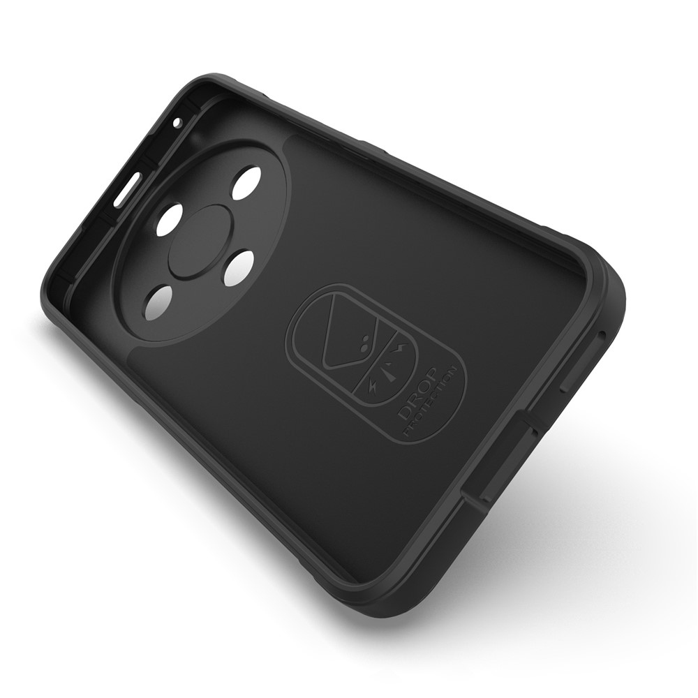 Rugg odolný gélový obal na Honor Magic 8 Lite 5G - čierny