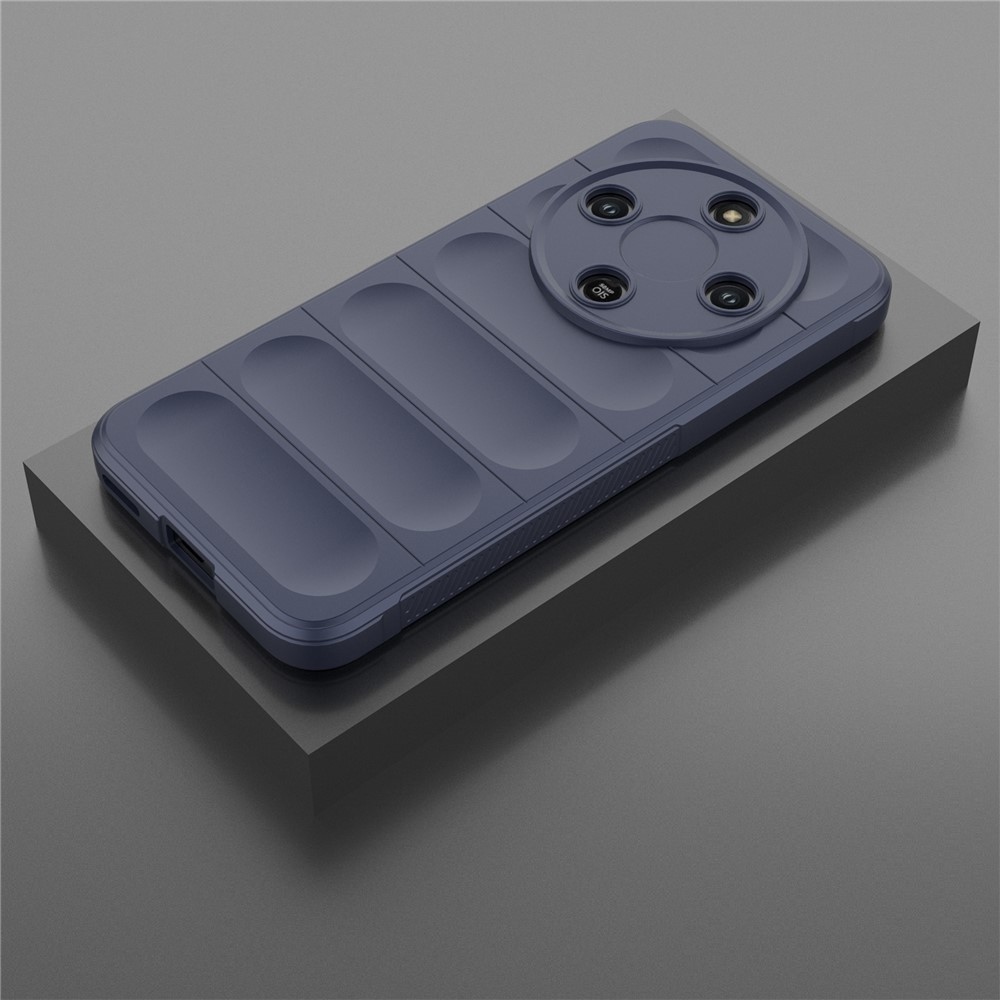 Rugg odolný gélový obal na Honor Magic 8 Lite 5G - tmavomodrý