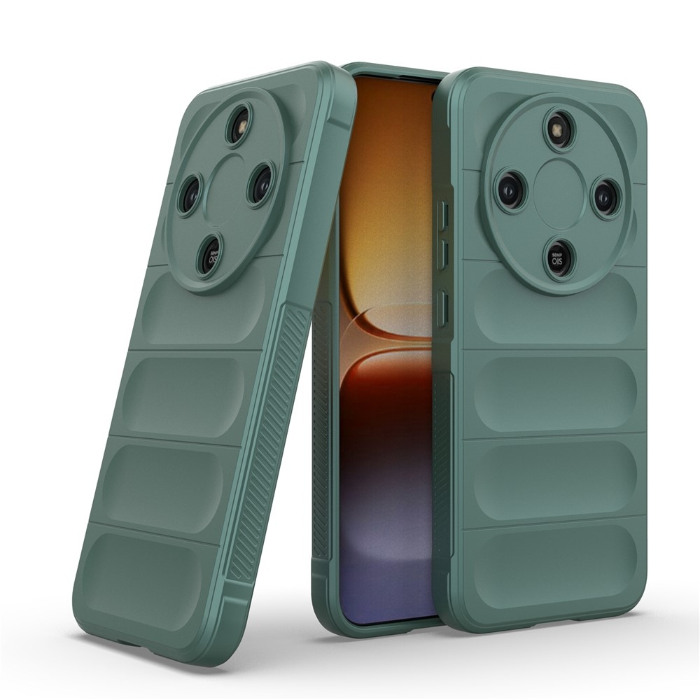 Rugg odolný gélový obal na Honor Magic 8 Lite 5G - zelený