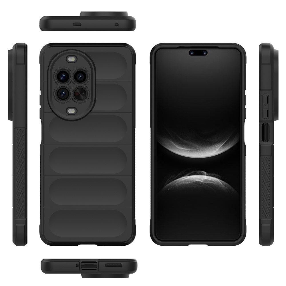 Rugg odolný gélový obal na Huawei Nova 14 Pro 5G - čierny