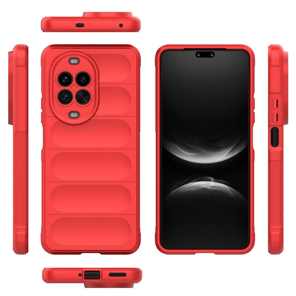 Rugg odolný gélový obal na Huawei Nova 14 Pro 5G - červený
