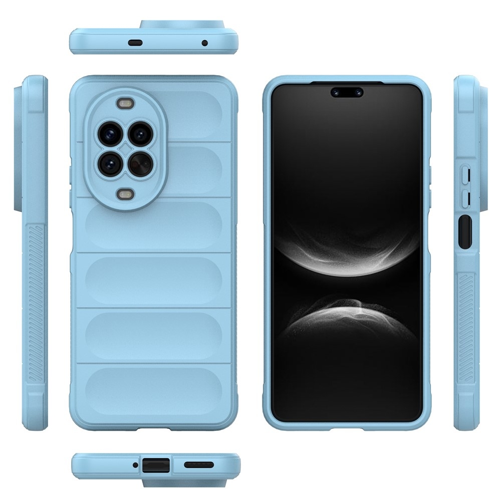 Rugg odolný gélový obal na Huawei Nova 14 Pro 5G - svetlomodrý