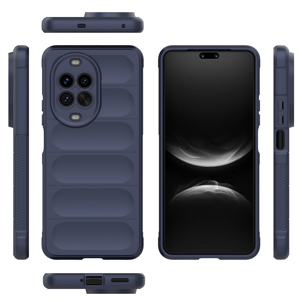 Rugg odolný gélový obal na Huawei Nova 14 Pro 5G - tmavomodrý