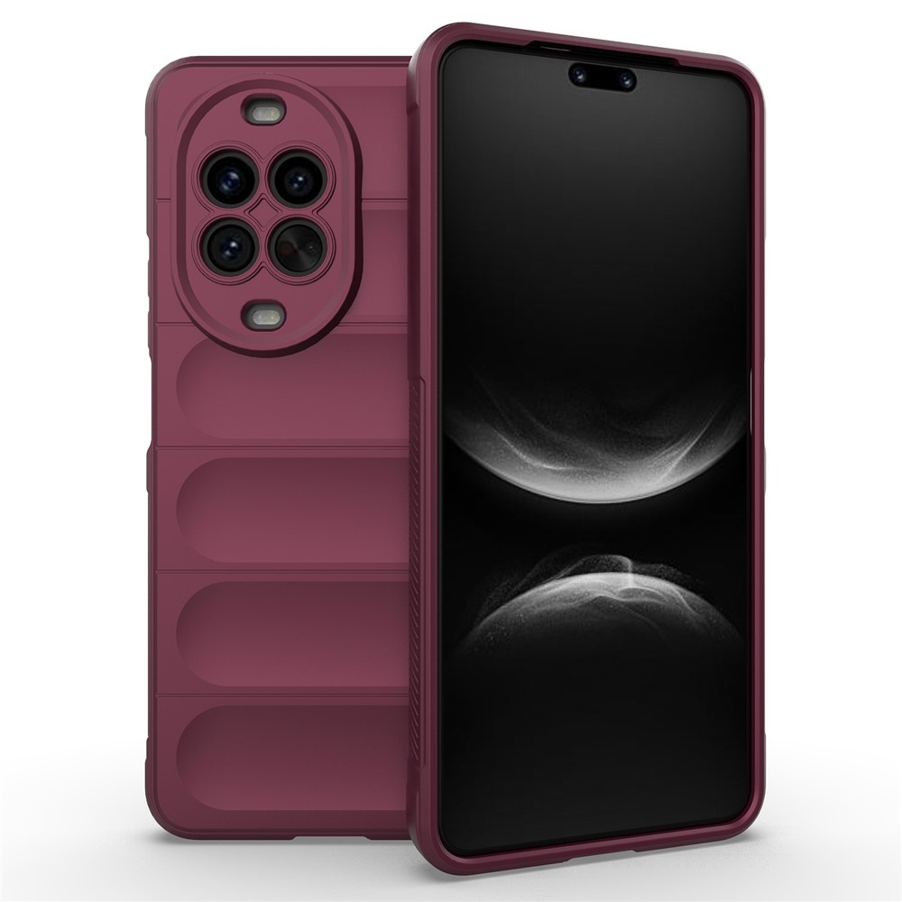 Rugg odolný gélový obal na Huawei Nova 14 Pro 5G - vínový