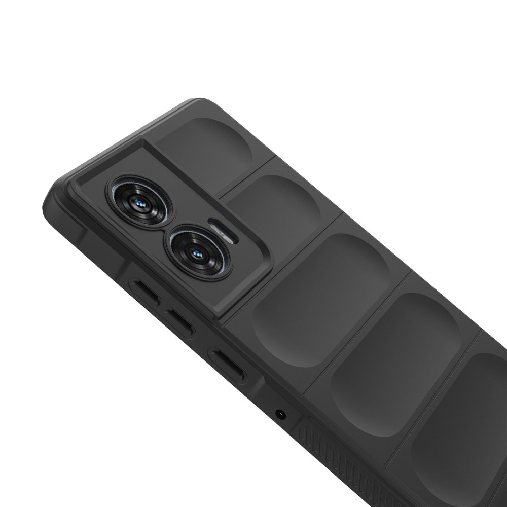 Rugg odolný gélový obal na Motorola Edge 50 Fusion 5G - čierny