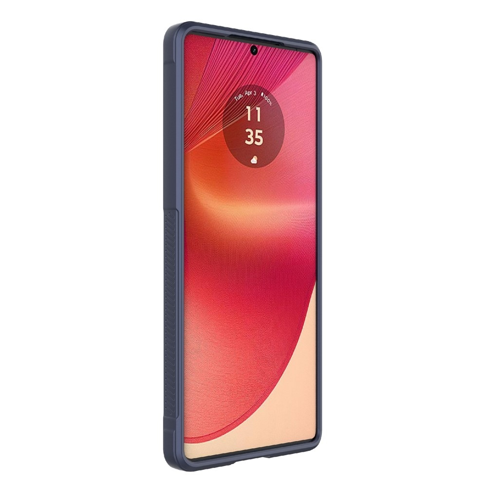 Rugg odolný gélový obal na Motorola Edge 50 Fusion 5G - tmavomodrý