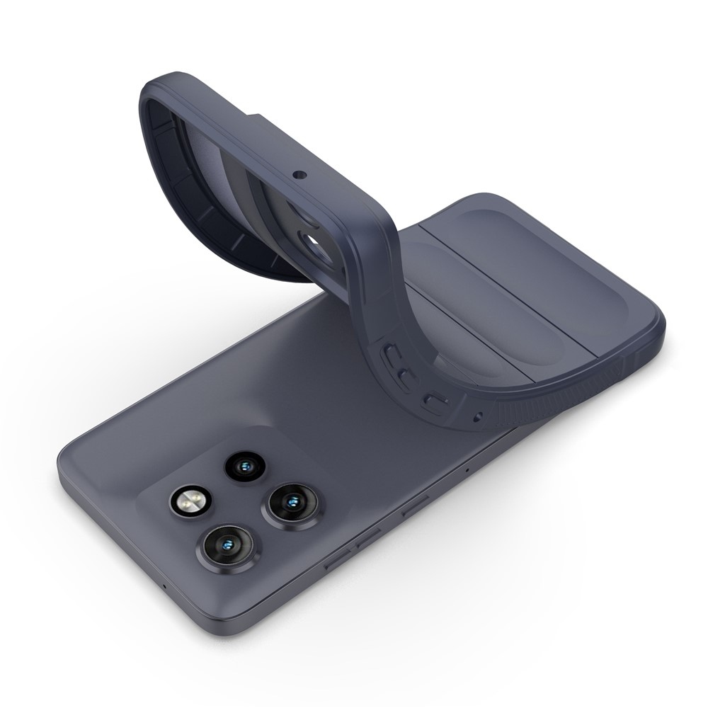 Rugg odolný gélový obal na Motorola Edge 50 Neo 5G - tmavomodrý