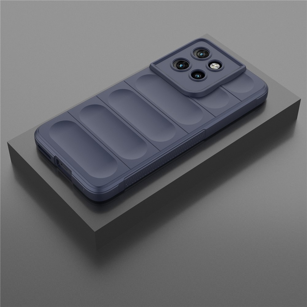 Rugg odolný gélový obal na Motorola Edge 50 Neo 5G - tmavomodrý