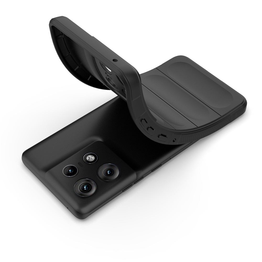 Rugg odolný gélový obal na Motorola Edge 50 Pro 5G - čierny