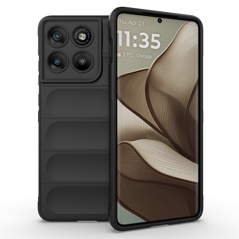 Rugg odolný gélový obal na Motorola Edge 70 5G - čierny