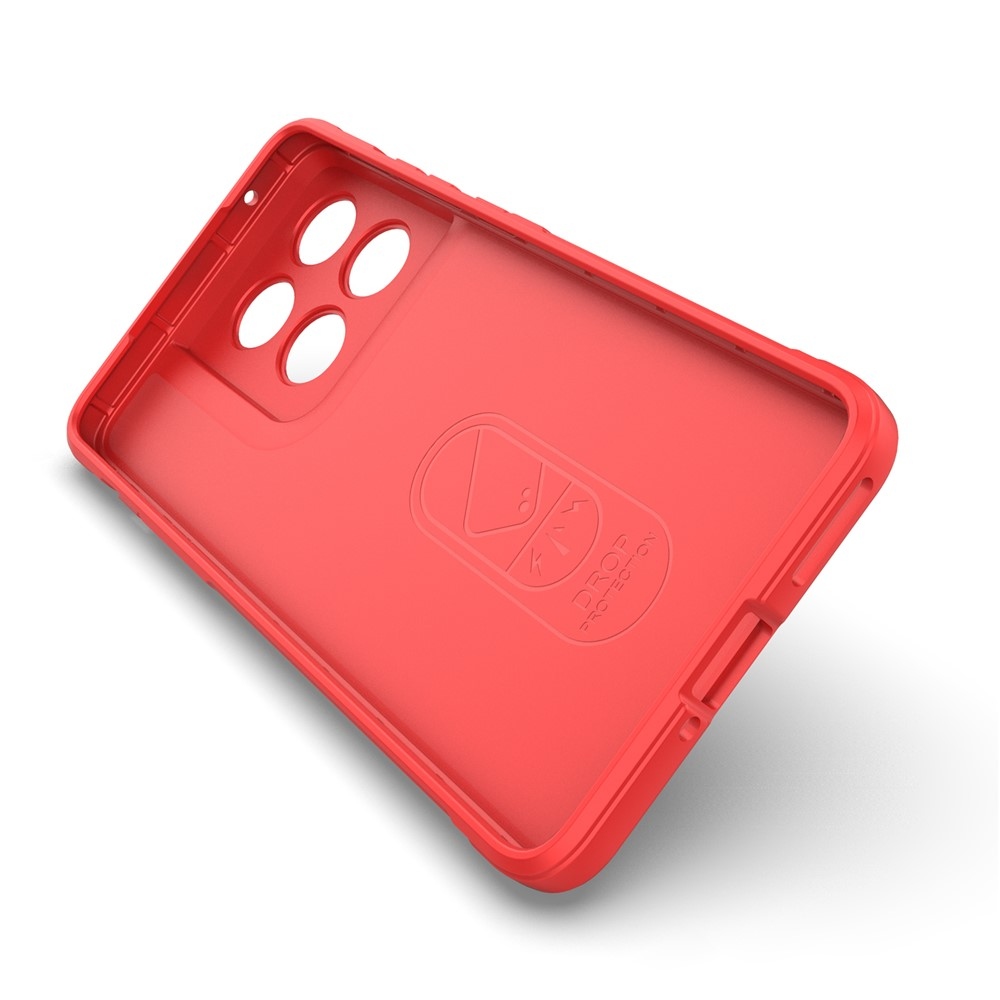 Rugg odolný gélový obal na Motorola Edge 70 5G - červený