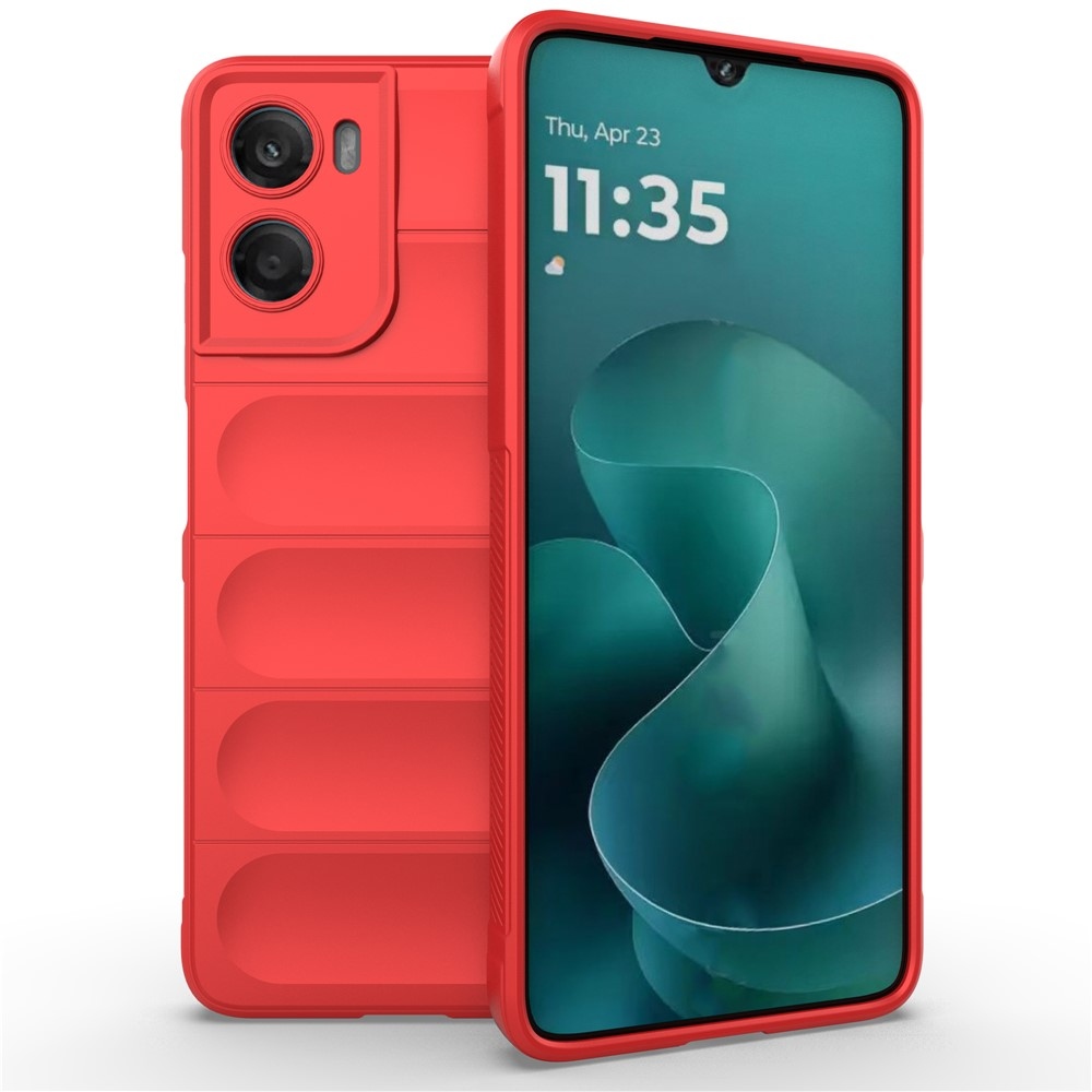 Rugg odolný gélový obal na Motorola Moto G06 - červený