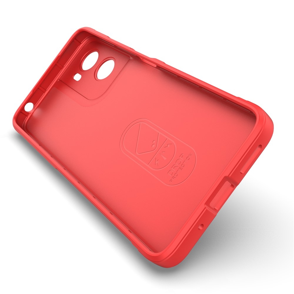 Rugg odolný gélový obal na Motorola Moto G06 - červený