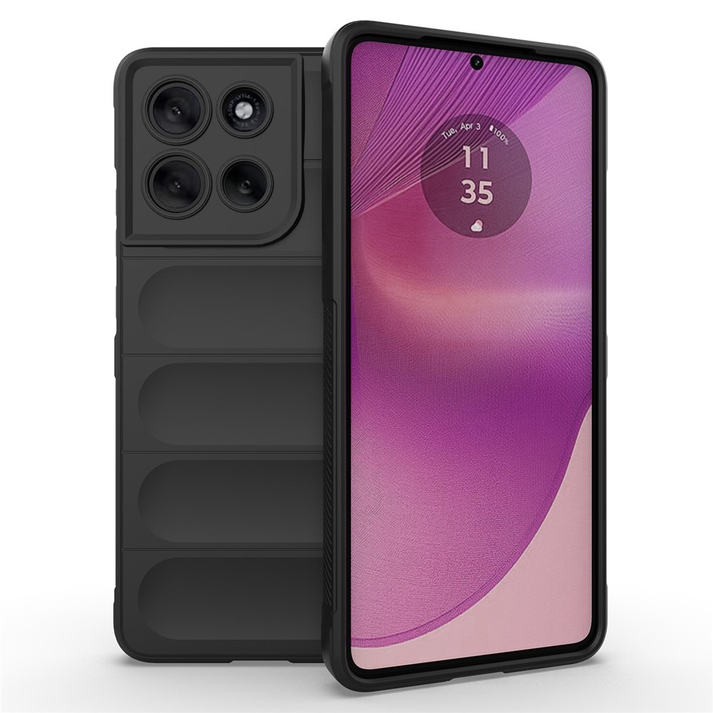 Rugg odolný gélový obal na Motorola Moto G86 5G - čierny