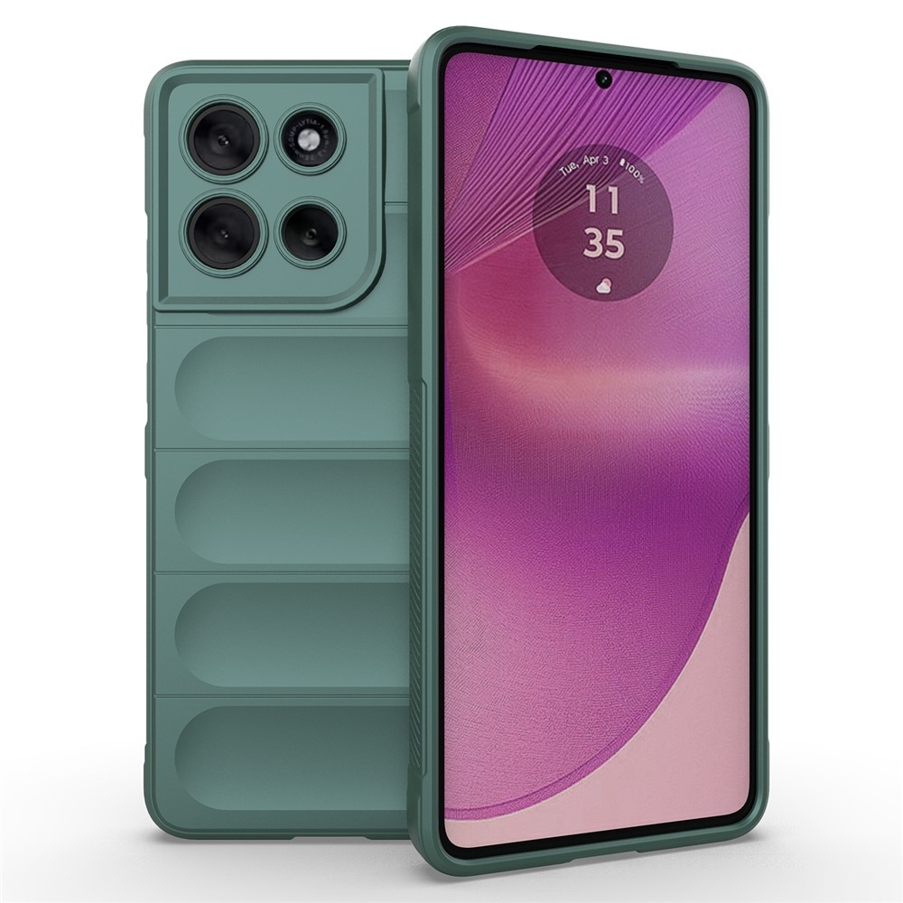 Rugg odolný gélový obal na Motorola Moto G86 5G - zelený