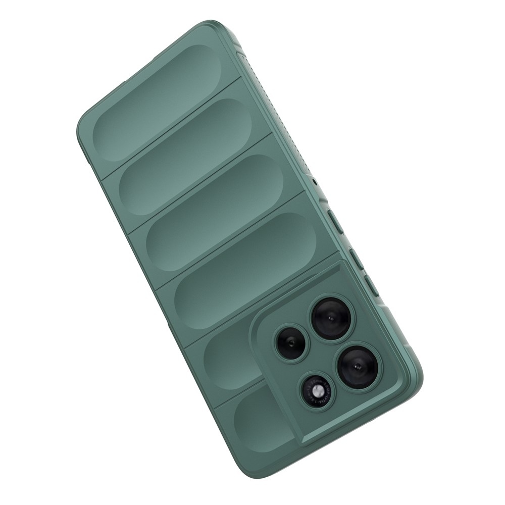 Rugg odolný gélový obal na Motorola Moto G86 5G - zelený