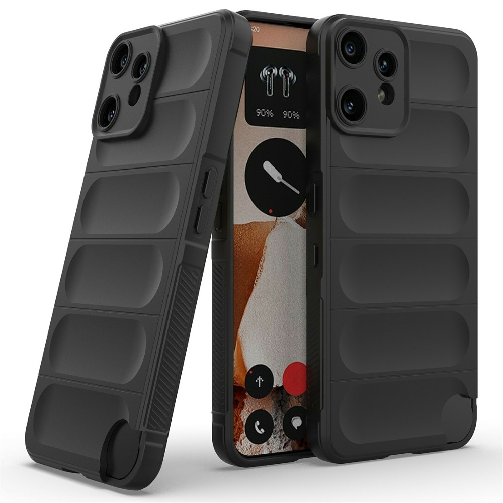 Rugg odolný gélový obal na Nothing CMF Phone 2 Pro - čierny