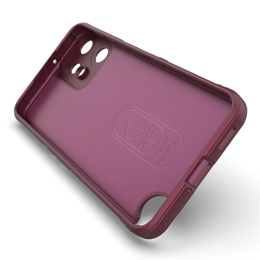 Rugg odolný gélový obal na Nothing CMF Phone 2 Pro - vínový