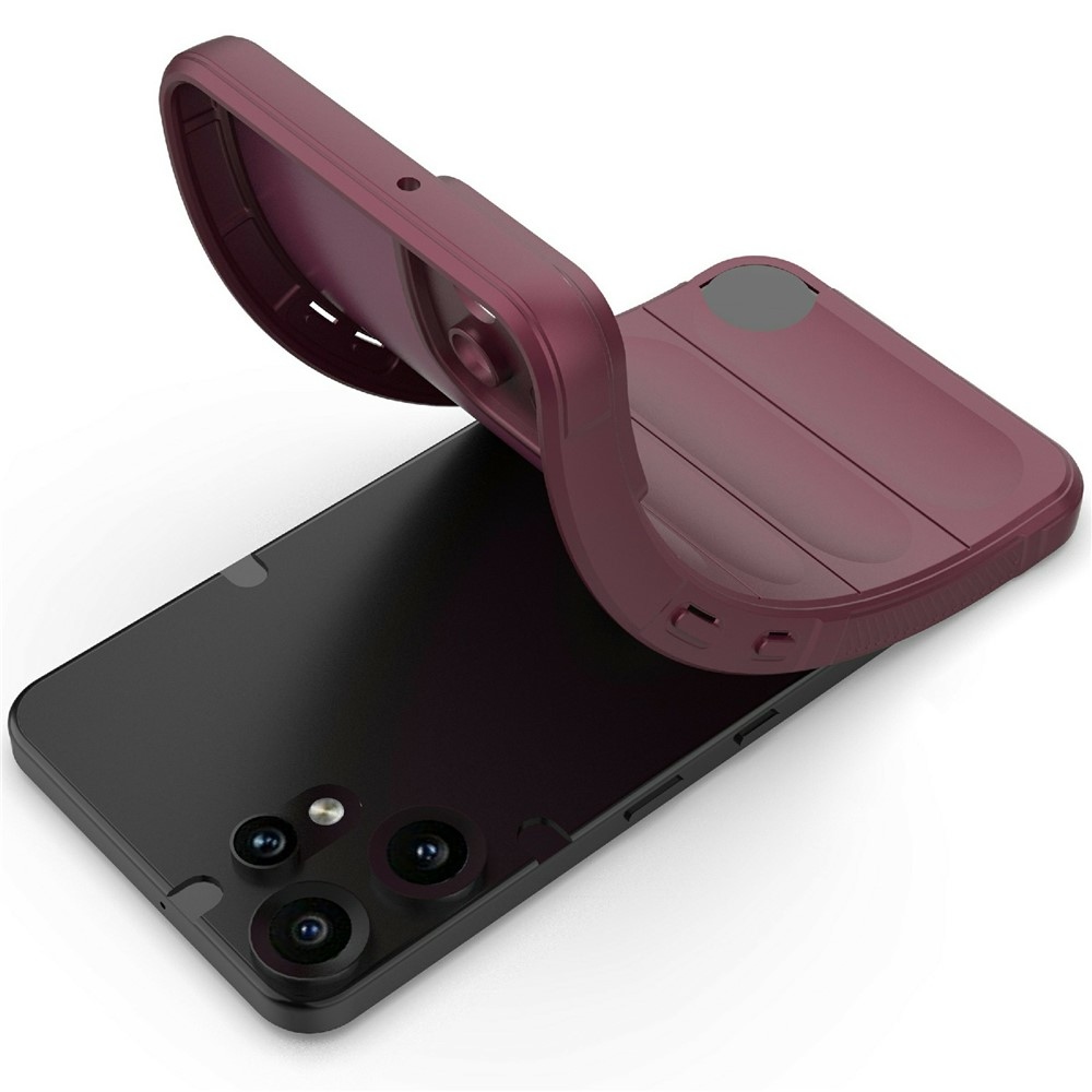 Rugg odolný gélový obal na Nothing CMF Phone 2 Pro - vínový