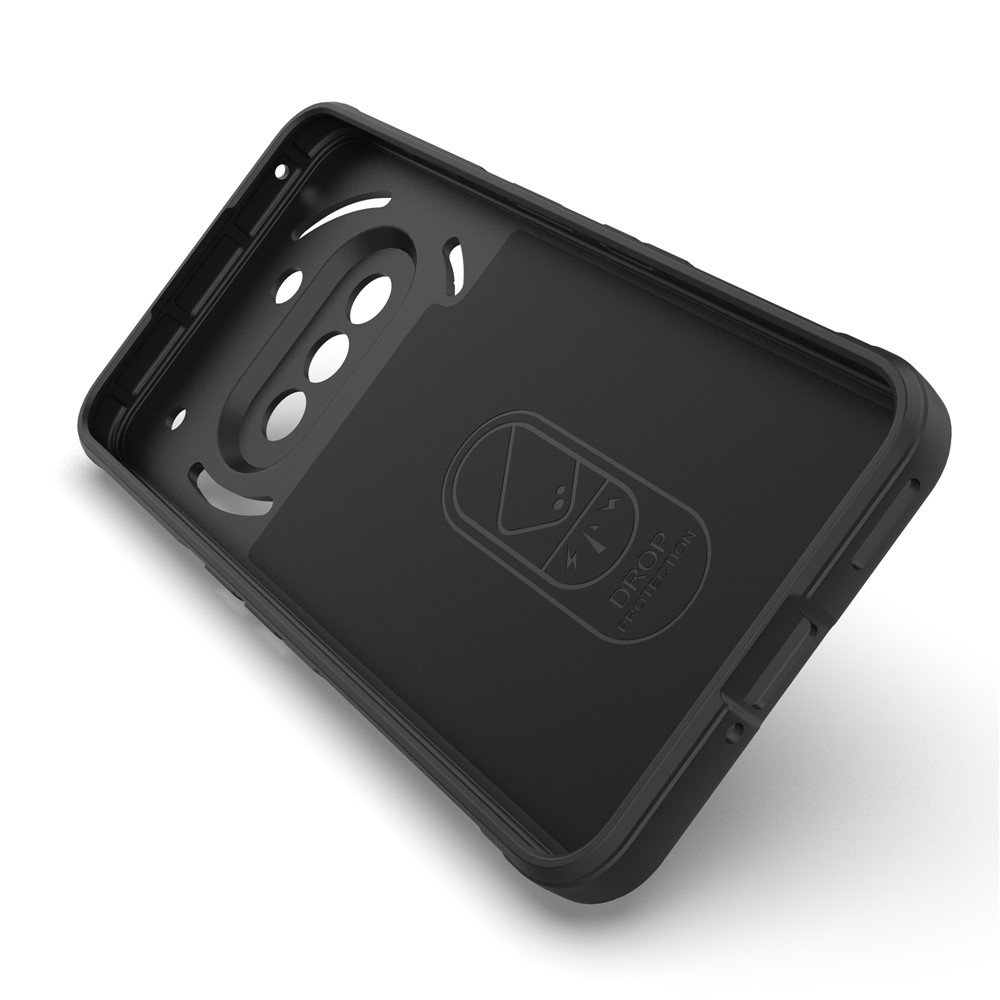 Rugg odolný gélový obal na Nothing Phone (3a) - čierny