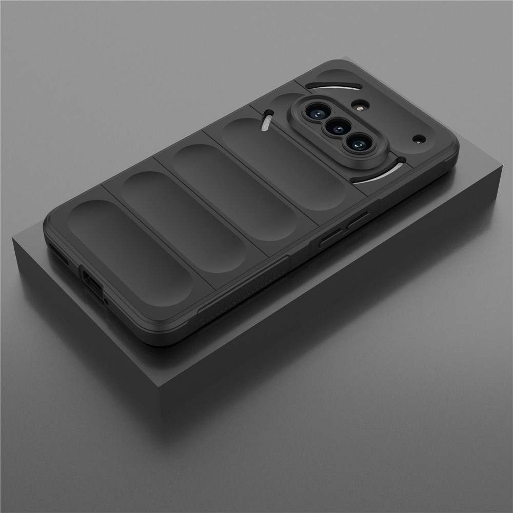 Rugg odolný gélový obal na Nothing Phone (3a) - čierny