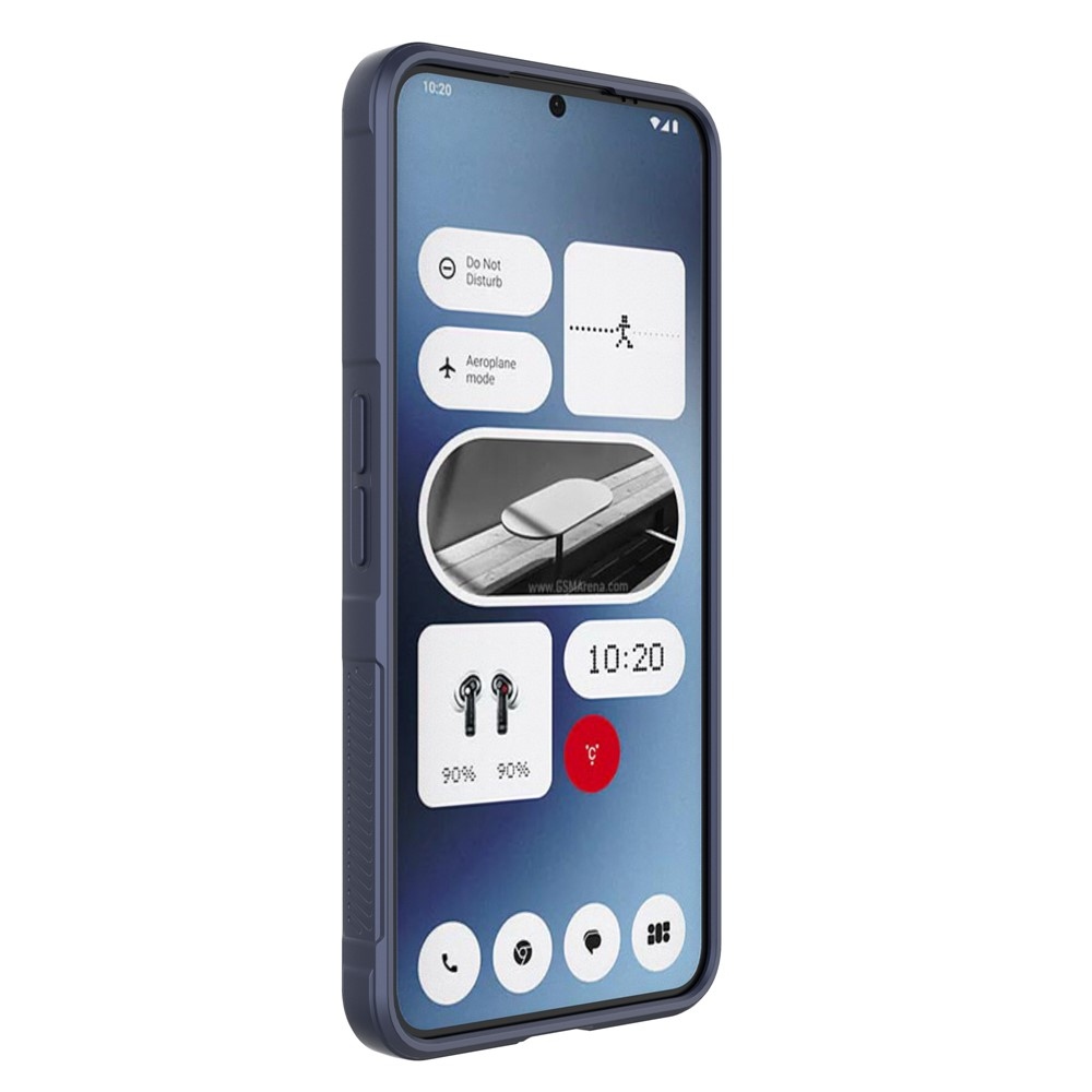 Rugg odolný gélový obal na Nothing Phone (3a) - tmavomodrý