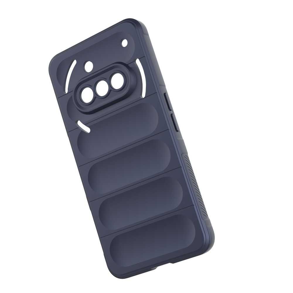 Rugg odolný gélový obal na Nothing Phone (3a) - tmavomodrý