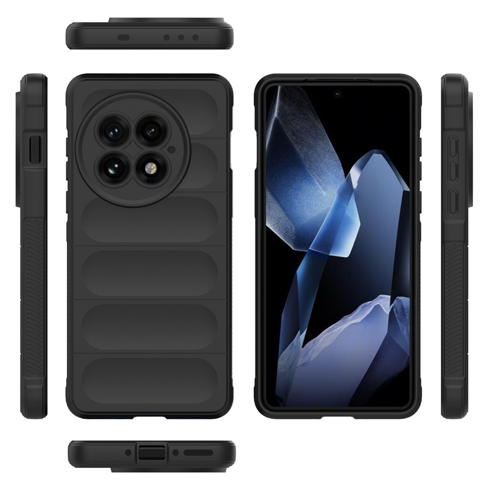 Rugg odolný gélový obal na OnePlus 13 - čierny