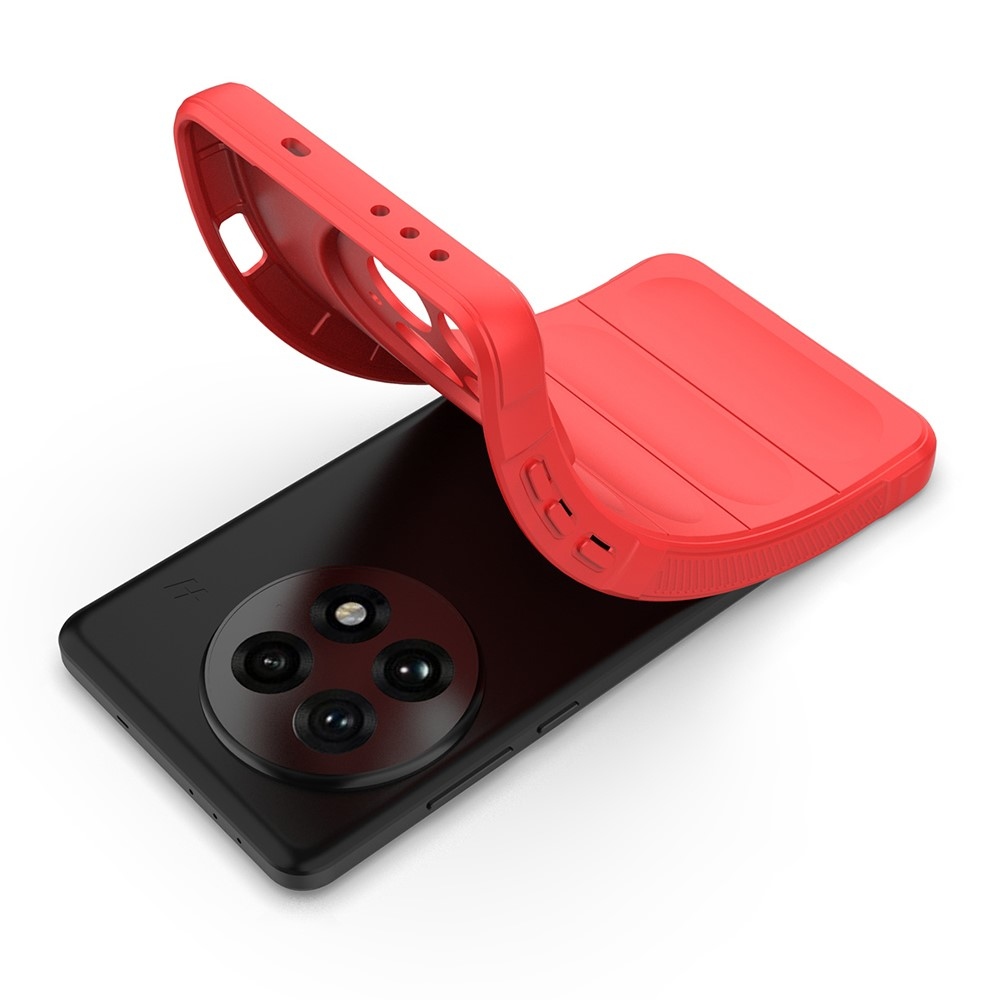 Rugg odolný gélový obal na OnePlus 13 - červený