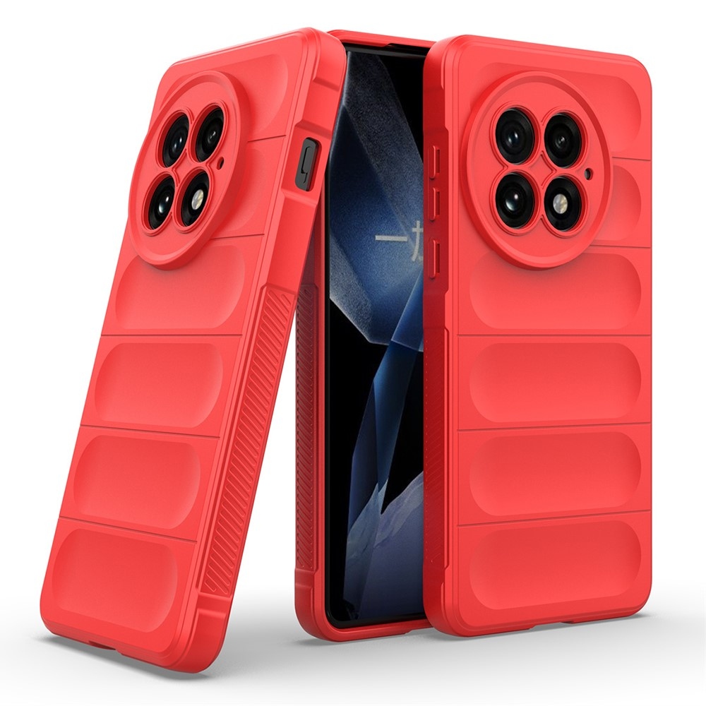 Rugg odolný gélový obal na OnePlus 13 - červený