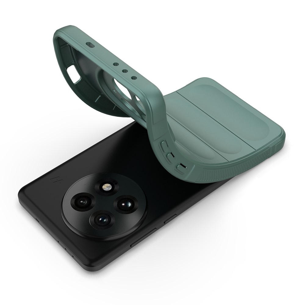 Rugg odolný gélový obal na OnePlus 13 - zelený