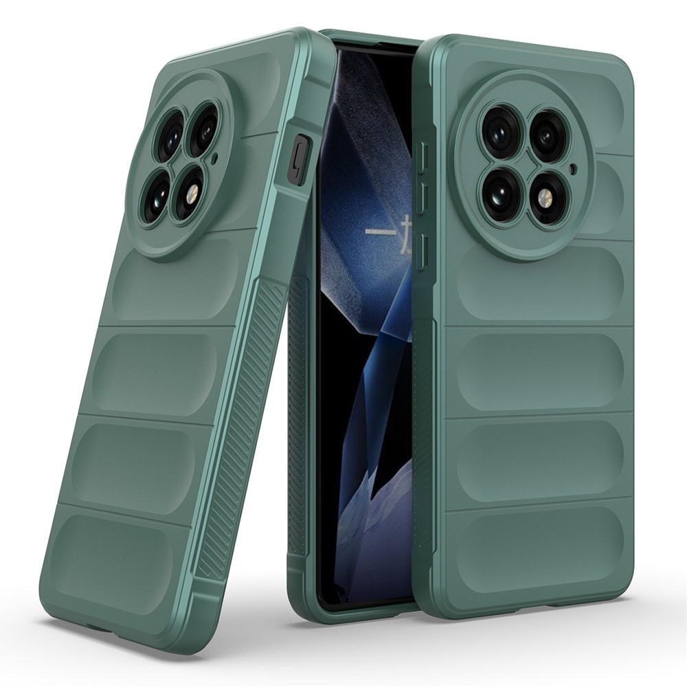 Rugg odolný gélový obal na OnePlus 13 - zelený