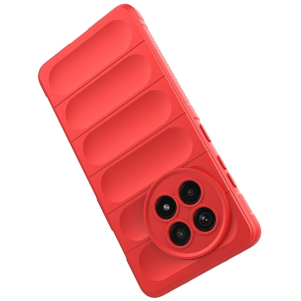 Rugg odolný gélový obal na OnePlus 13R 5G - červený